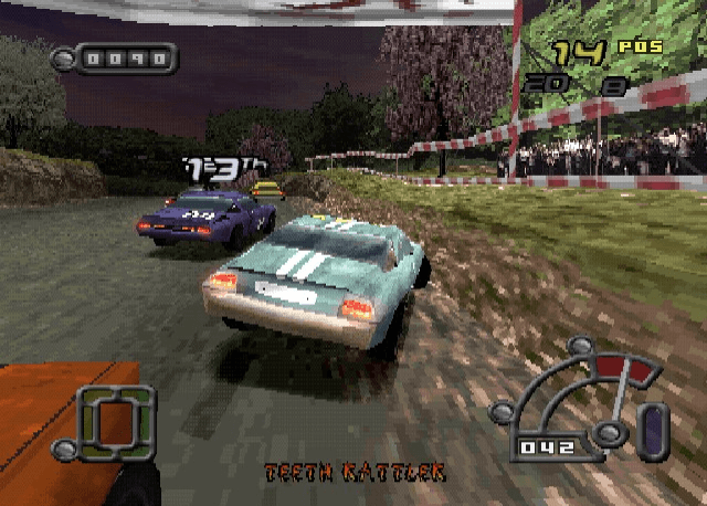 Destruction Derby Raw screenshot 4 for Playstation